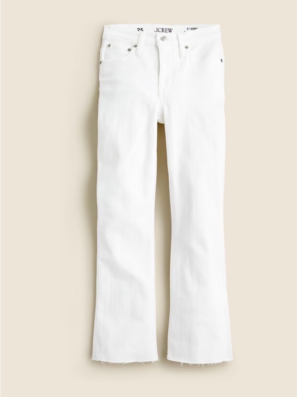 J. Crew 9” Demi Boot Crop Jeans NWT
